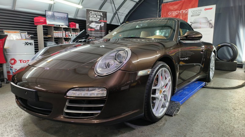 Préparation Prestige Porsche 911 Cabriolet Annecy proche de Chambéry | Swissvax Concorso