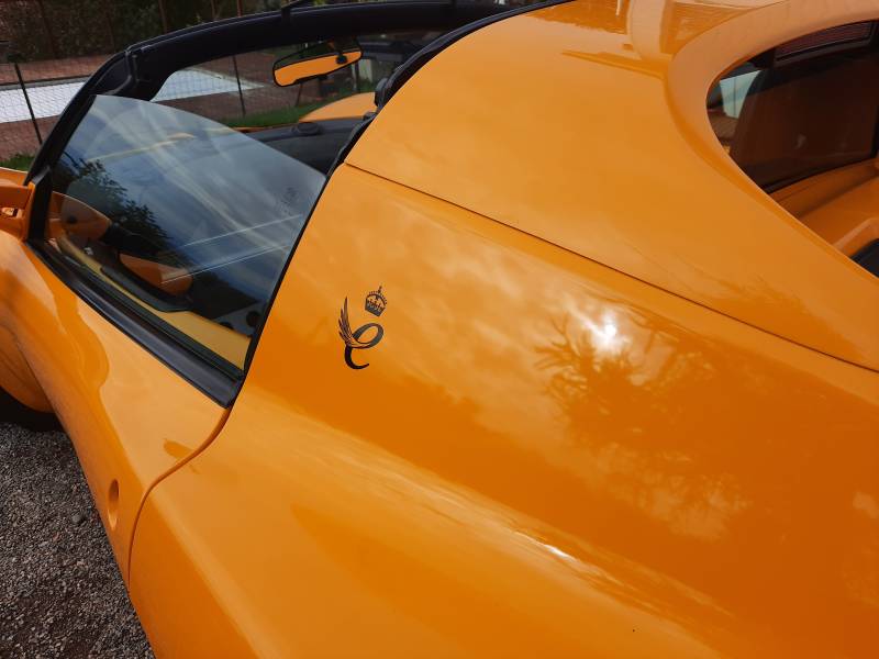 Lotus elise - Polissage d'embellisement et pose d'une cire swissvax carnauba haut de gamme à Argonay en Huate-Savoie, proche Annecy et Genève