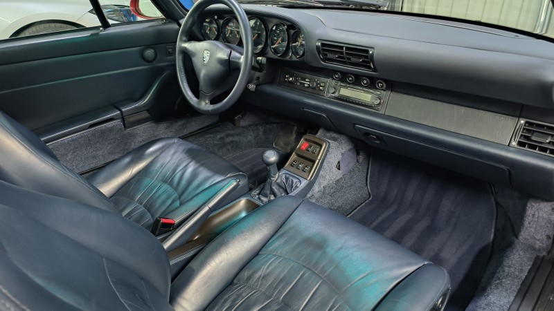 Porsche 993 Targa - detailing complet intérieur et extérieur près de Villaz en Haute-Savoie