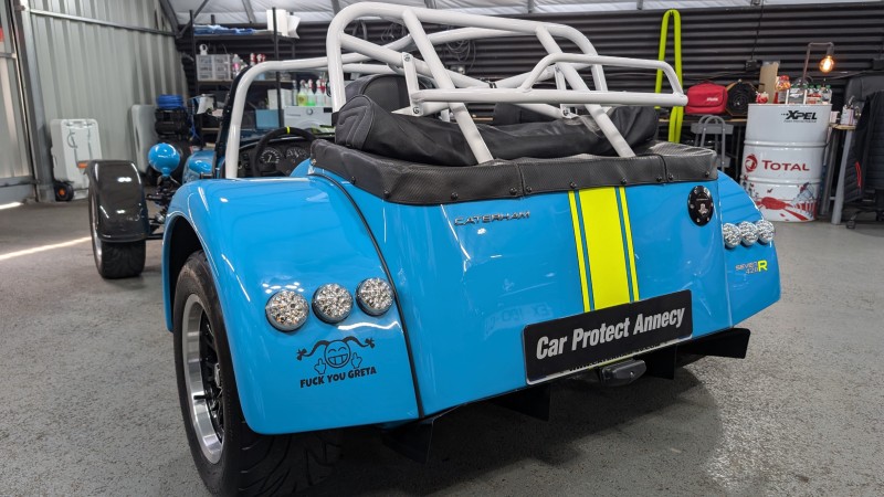 Detailing Caterham 1600 & 420R Annecy | Expert Protection Gtechniq 74, 73, 01