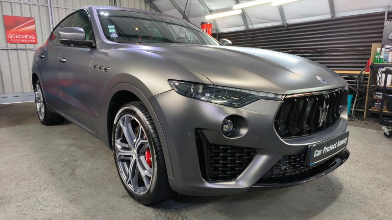 Maserati Levante - préparation esthétique avant vente près de Poisy en Haute-Savoie