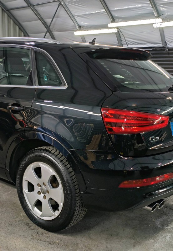 polissage complet d'une Audi Q3 près d'Annecy