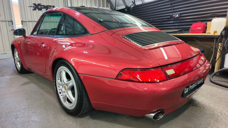 Porsche 993 Targa - detailing complet intérieur et extérieur près de Villaz en Haute-Savoie