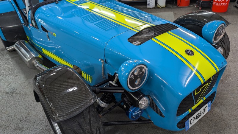 Detailing Caterham 1600 & 420R Annecy | Expert Protection Gtechniq 74, 73, 01