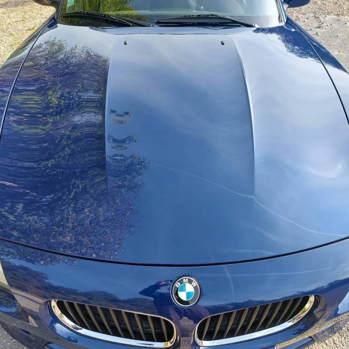 lustrage d'une BMW Z4 à Annecy