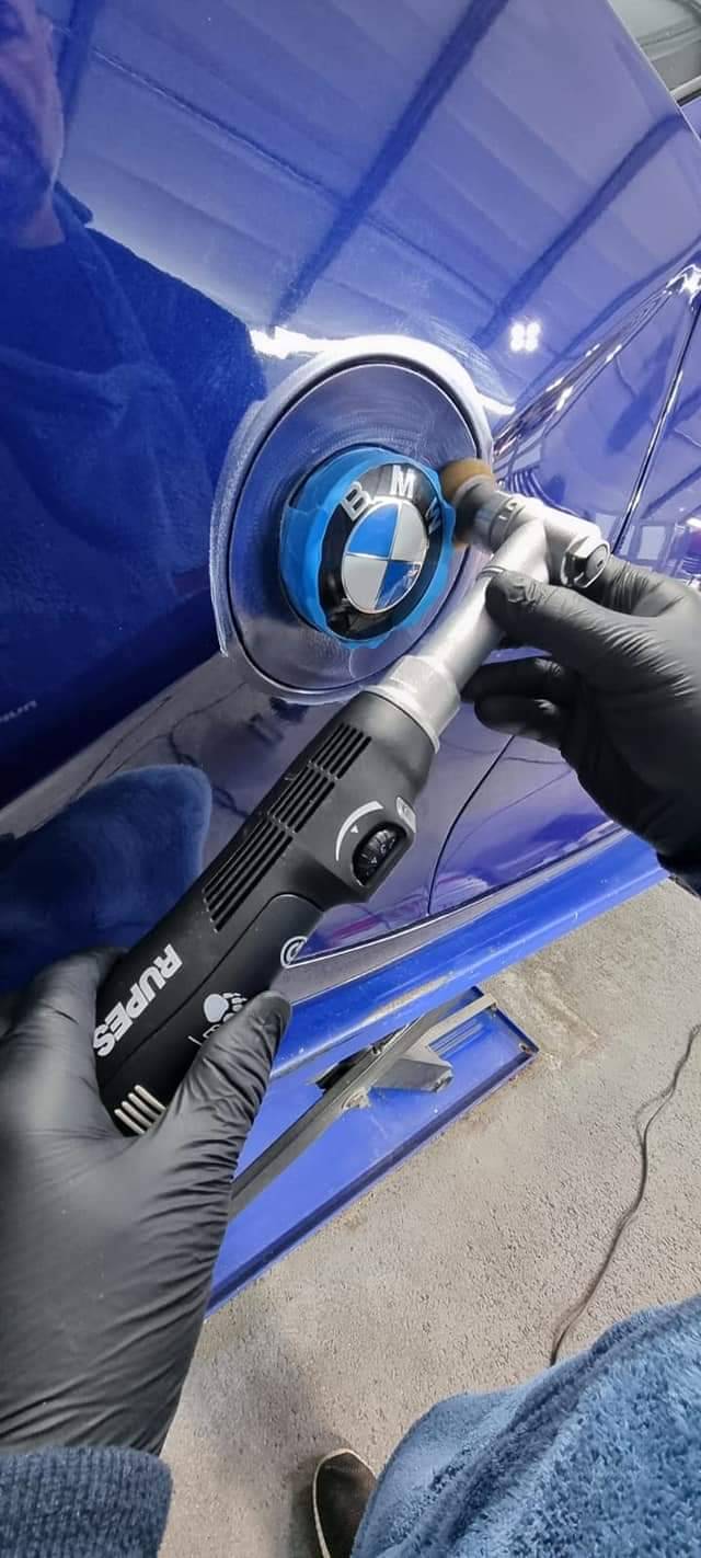 polissage d'une BMW Z4 à Annecy