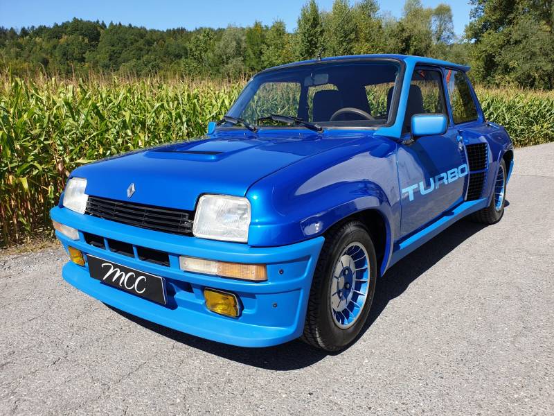 protection carosserie d'une renault 5 turbo