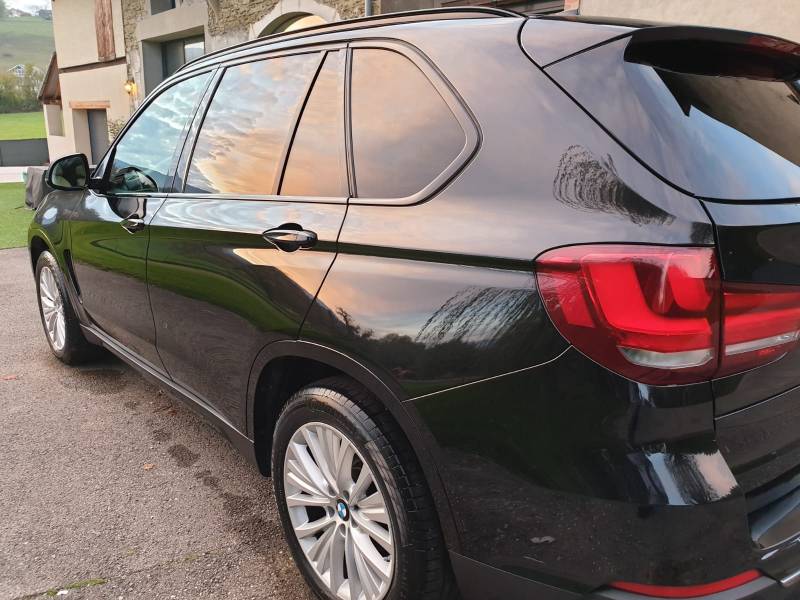 BMW X5 - Nettoyage intérieur et extérieur professionnel près de Vuiz en Sallaz