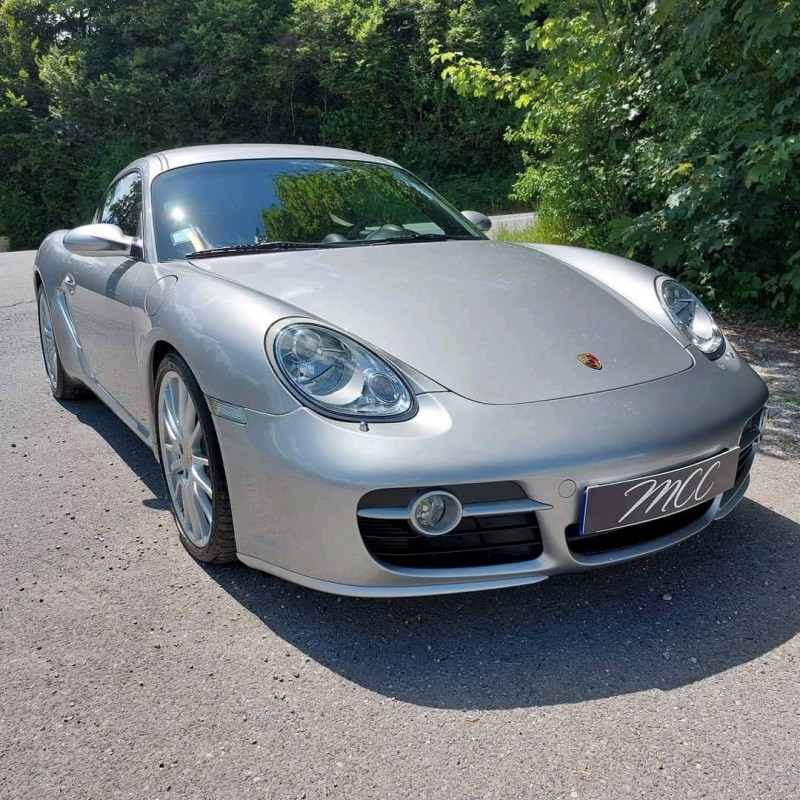 traitement céramique sur une Porsche Cayman S près d'Annecy