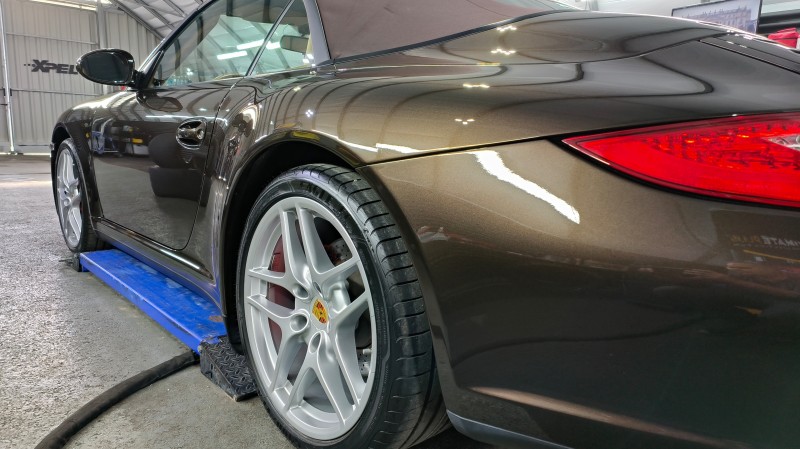 Préparation Prestige Porsche 911 Cabriolet Annecy proche de Chambéry | Swissvax Concorso