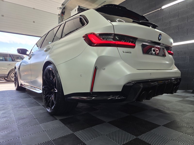 BMW M3 compétition - décontamination complète (goudron, particules ferreuse) et soin complet intérieur proche de Groisy et d’Annecy en Haute-Savoie