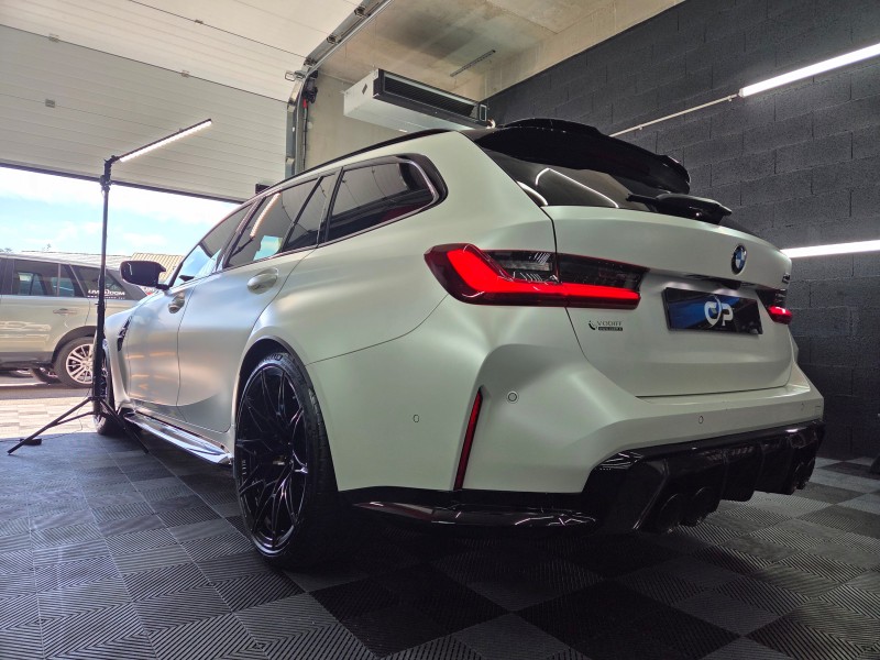 BMW M3 compétition - décontamination complète (goudron, particules ferreuse) et soin complet intérieur proche de Groisy et d’Annecy en Haute-Savoie